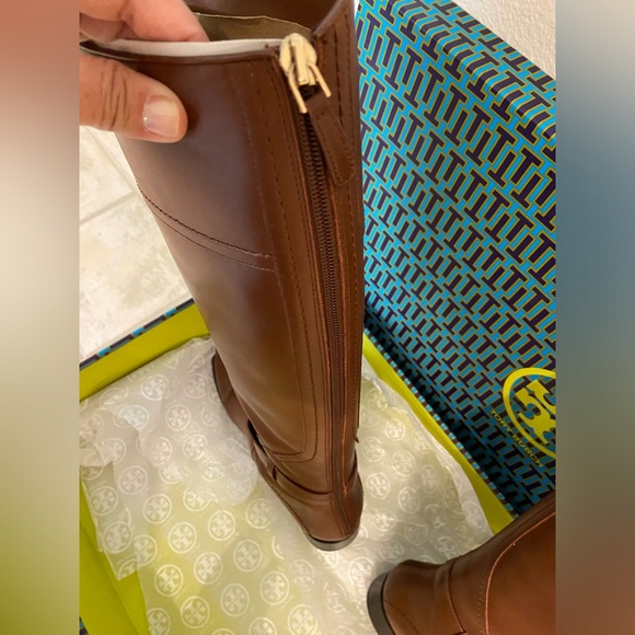Tory Burch Tall Brown Adeline 20mm riding boots size 9 ๐ค๐๐ผ - Picture 8 of 13